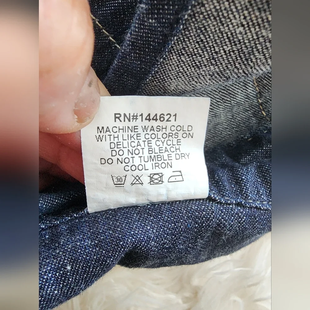 DENIMIST TIE STRAPS RELAXED OVERALLS RETAIL PRICE $465 SIZE XS NWOT - Picture 11 of 16